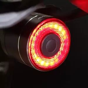 USB 충전식 자전거 후미등 방수 급브레이크 센서 후레쉬 랜턴 후등