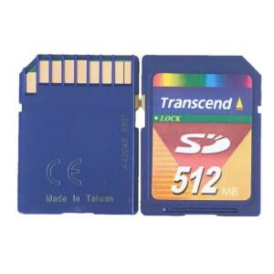 SD메모리카드 트랜센드 512MB PDA CCD GPS 256MB 디카 호환