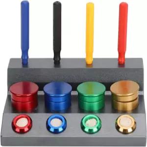 유수 워치 오일러 키트 시계 제작자를 턴테이블 위한 홀더 그리스 4가지 전문가를 오일 금속 접시 유지보수