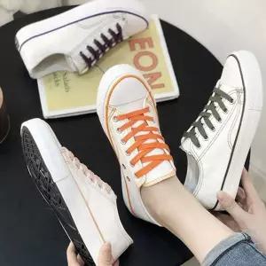 캔버스화 데일리 스티치 캐주얼 여성 캔버스화 가을 스니커즈