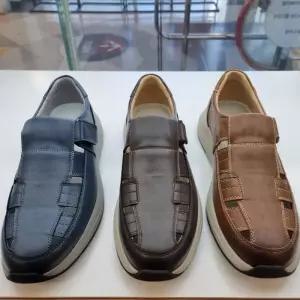 엘칸토 HC09 남성 캐쥬얼 오픈 샌들 (네이비/브라운/베이지) LCMO10U613-1