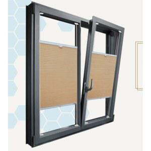 붙이는 폴딩도어 블라인드 창문 L145cm 셀프설치 1603 모기장 도어