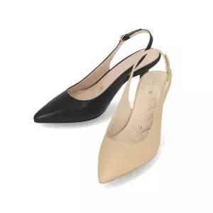 엘칸토 HC09 여성 골드 버클 슬링백 (블랙,베이지) LCWO21U513-1