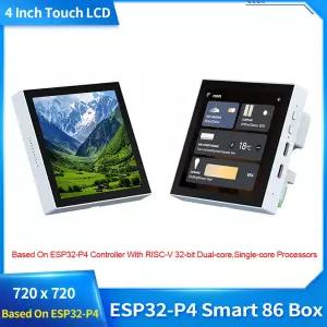 호환  ESP32-P4 스마트 86 4인치 개발 보드 720x720 RISC-V 32비트 듀얼 코어 단일 코어 프로세서가 장착된