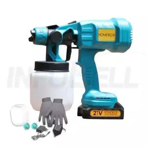 홈박스 자동분사 페인트킹 붓 롤러 트레이 필요없는 페인트총 무선 충전 페인트 자동 분사기 스프레이 건