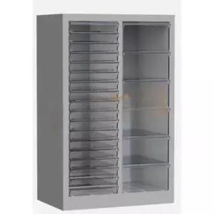 네일아트 용품 보관함 수납함 크림화이트 아크릴 네일 파츠