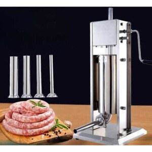 수제소세지 기계 충진기 메이커 관장기 다짐육 케이싱 자동