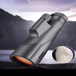 휴대용 망원경 고배율 등산 스포츠 낚시 관람 쌍안경 사냥 전문 캠핑 단안 미니 렌즈