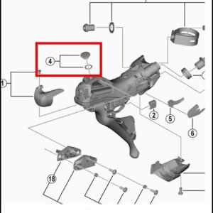 도로 자전거 티아그라 ST-4720 105 7120 UT R8020 DA R9150 9250 쉬터 브레이크 블리드 나사 O링 액세서리