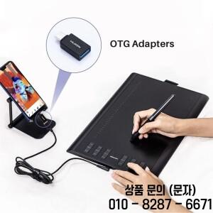 HUION Inspiroy H1060P 그래픽 드로잉 태블릿 8192 압력 감도 배터리 프리 스타일러스 및 맞춤형 핫키