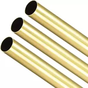 박스 전용 3PCS 황동 원형 튜브 심리스 구리 두께 길이 300mm 금속 02mm H65 DIY 벽 공예용 OD 1mm 파이프