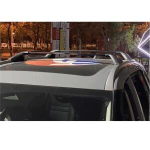 닛산 X-Trail Rogue T33 2021 상단 루프 랙 레일 수하물 크로스 바 알루미늄 합금