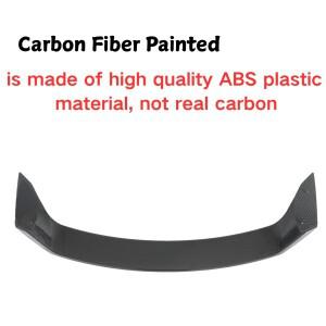 기아 스팅어 2018-2025 리어 루프 스포일러 스콜피온 GT 글로시 블랙 카본 파이버 도색 자동차 액세서리 바