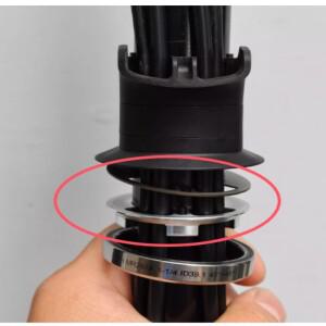 호환 자이언트 OD1 헤드튜브 10세대 TCR DEFY PCR 프레임용 자전거 헤드셋 압축 링미세 조정 와셔