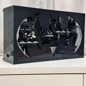 홈데코레이션 호환76252 디스플레이 섀도우 박스 3981개 클래식 모델 키트 어린이 선물용