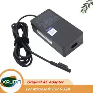 호환 마이크로소프트 서피스 랩탑 서피스 북 2 고 프로 6 7 프로 5 4 3 및 5V 1.5A용 15V 6.33A 충전기