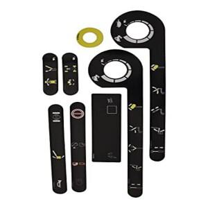 2910866 플랫폼 컨트롤 박스 데칼 키트 JLG E300AJPM45AE450AJM600JP 용