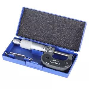 티문르 01인치 외부 마이크로미터 00001인치 정확도 포함 도구 작업 측정 장착된 박스