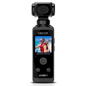 미놀타 4K 울트라 HD 포켓 캠코더 사진 지원 16MP 액션 카메라 WIFI U2013