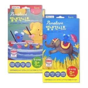 페넬로페 열냉각시트 영유아용 6매입 2개 쿨링패치 쿨패치 열내림