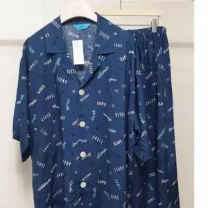 남성용 인견 반팔 레이온 여름 파자마 국내생산 잠옷웨어