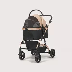 [로아벨] 피카노리 프리미엄 양대면 애견 유모차 강아지 고양이 노령견 캐리어 방수소재 모보 PECA1088