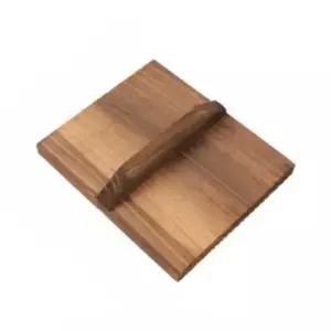 나무 사각 평평한 뚜껑 덮개 일본 후라이팬 다마고야키팬