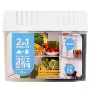 베이킹소다와 참숯의 이중 효과 냉장고 탈취제 300ml