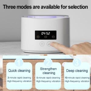 USB 교정기 세척기 틀니 발포정 세트 세척제 보관함 구강 관리