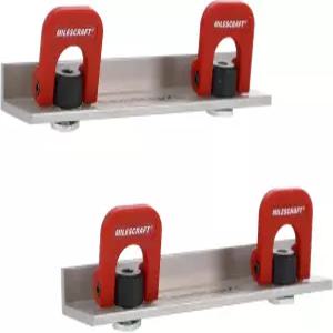 마일스크래프트 4032 캠 스톱 L 2팩 프로파일 조정 레버 퀵 보드 처리 T트랙 산화 시 578인치 장착 길이