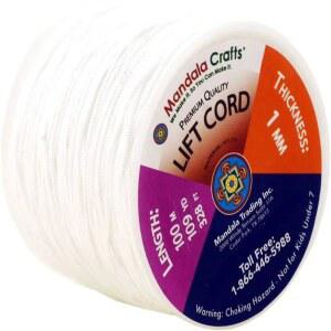 브레이드 나일론 블라인드 스트링 사이즈 액세서리 콤비블라인드줄 내마모성 4mm