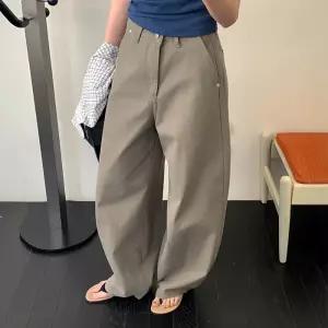 [코코블랑] 워크 커브드 코튼 팬츠