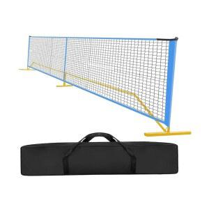 ZYIHNIRB 포터블 피클볼 네트 연습용 토너먼트 실내 실외 비치용