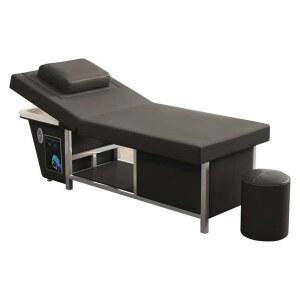 스파기계 전동샴푸대 실 마사지샵 침대 블랙 훈증 인테리어 스파
