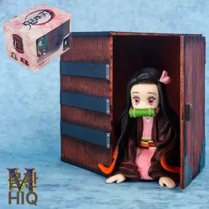 네즈코 팝콘통 피규어 귀멸의칼날 귀칼 굿즈 유니버셜 미니어처 캐릭터 코스프레