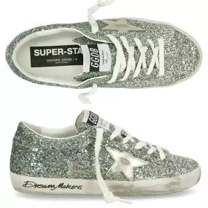 [골든구스] 슈퍼스타 GWF00101 F008056 65224 골든구스 글리터 스니커즈 여성 운동화