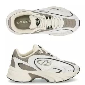 [코치] 시그니처 로고 CDE28 WOO 코치 스피드 러너 여성 스니커즈 운동화