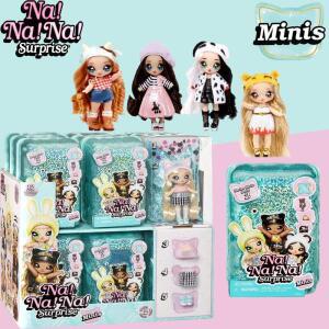 나나 서프라이즈 미니 패션돌 2 - 컬러풀한 색종이 조각이 들어있는 미스터리 패키지 장난감 인형 의상 블