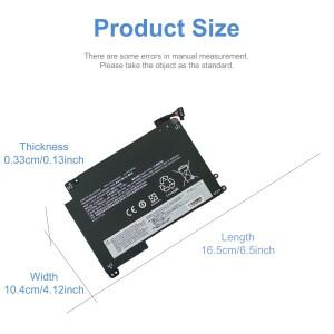11.4V 53Wh 00HW020 레노버 씽크패드 P40 요가 SB10F46458 노트북 배터리