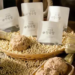 국내산 김명숙 장인 토담골 생청국장 60g 명인 콩 청국장 시골 청국장찌개