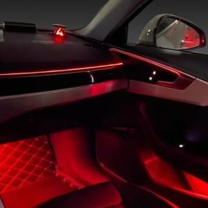 아우디 A4 Q8용 32색 LED 리프팅 트위터 스피커 자동차 계기판 전기 트레블 혼 장식 부품