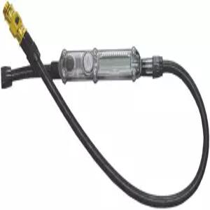 디지털 게이지 골드HI 광택이 있는 LEZYNE 플로어 드라이브 호스 ABS 마이크로