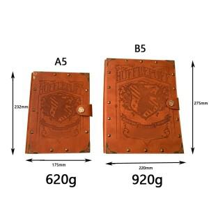 매직 칼리지 스타일 레트로 앨범 대학 주변 노트북 크래프트 페이퍼  루즈 리프 원장