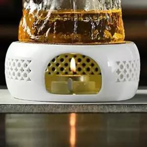 도자기티워머 힐링 차워머 차우리기 차데우기 화이트 온도유지