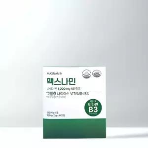 맥스나민 나이아신 비타민 B3 60포 1박스