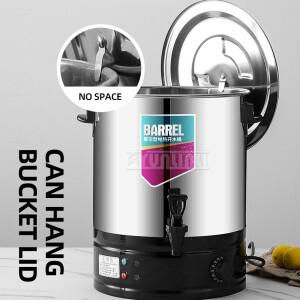 스테인리스 스틸 보온 물통 상업용 냄비 전기 가열 버킷