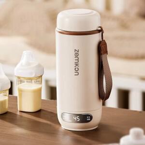 600ml 전기 주전자 휴대용 여행용 물 끓이기 컵 스마트 티포트 온도 조절 220V 온수기