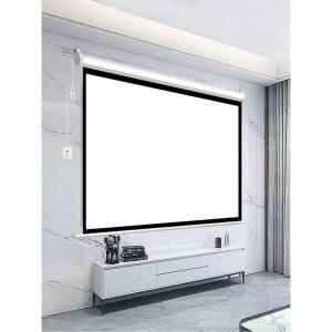 전동 스크린 100인치 와이드 빔프로젝트 영화관 72인치 나노 노출형 8k 대형 스탠딩
