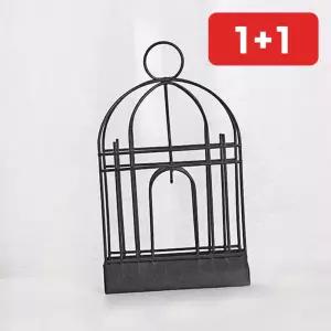 새장모양 인테리어 모기향 거치대 캠핑용 철제 모기향 케이스  1+1