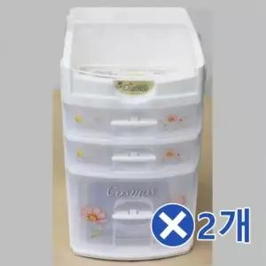 서랍정리함 4단 서랍장 틈새 보관함